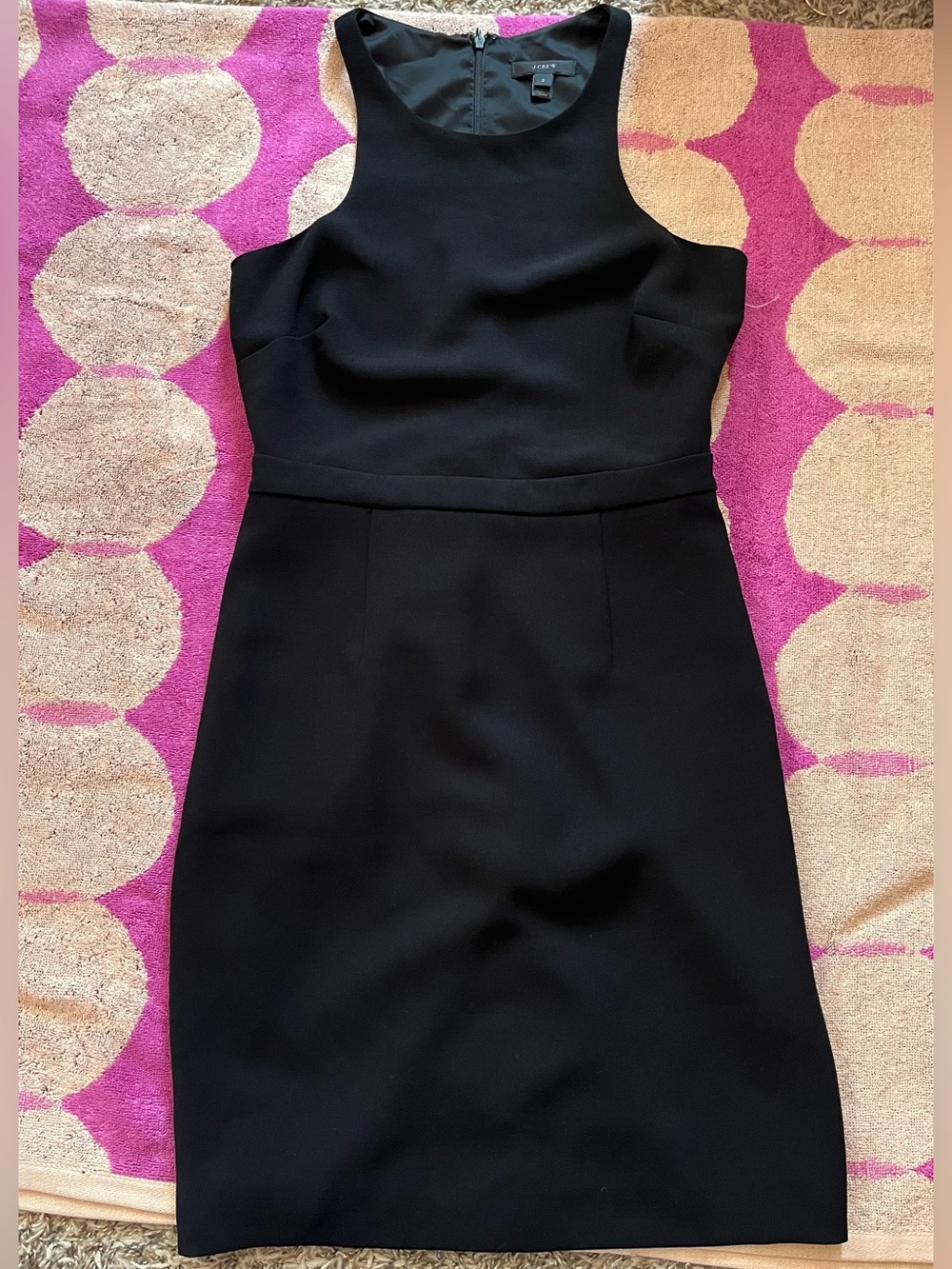 LBD J.Crew Cutaway Crepe Dress sz 2